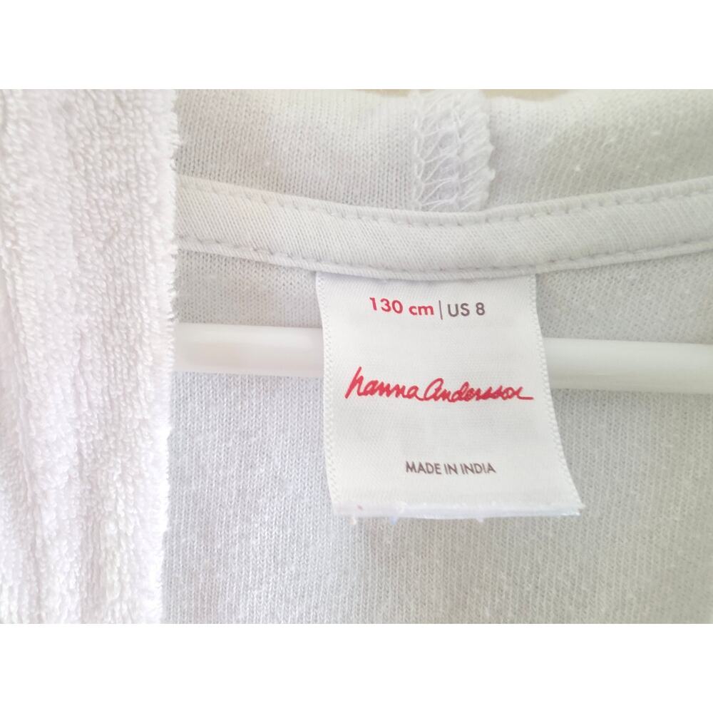 Hanna Andersson Girls 8 Sunsoft Rainbow Terry Swim Cover-up - Picture 4 of 4